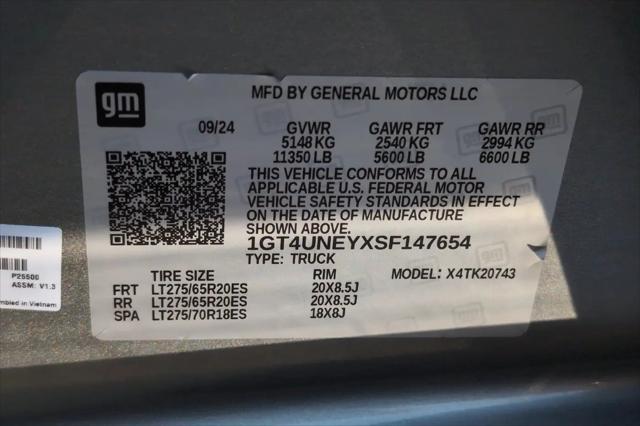 2025 GMC Sierra 2500HD 4WD Crew Cab Standard Bed SLT