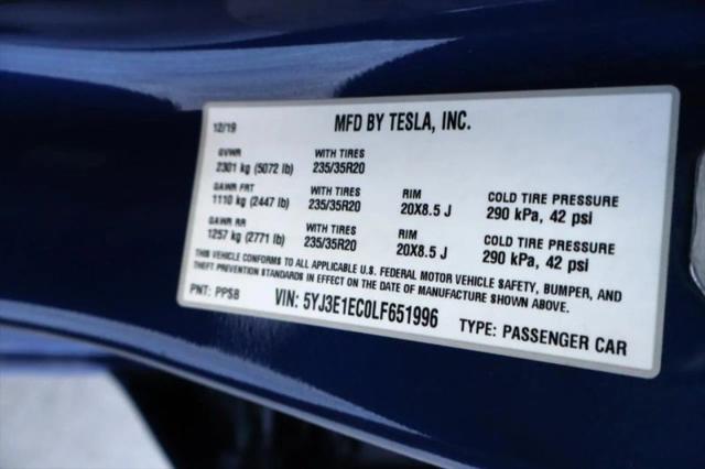 2020 Tesla Model 3 Performance Dual Motor All-Wheel Drive