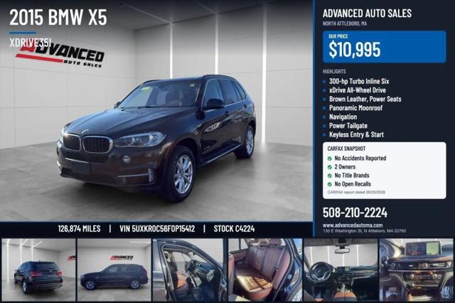 2015 BMW X5 xDrive35i for sale in North Attleboro, MA