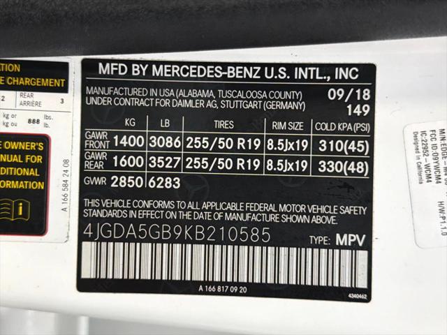 2019 Mercedes-Benz GLE GLE 400 4MATIC