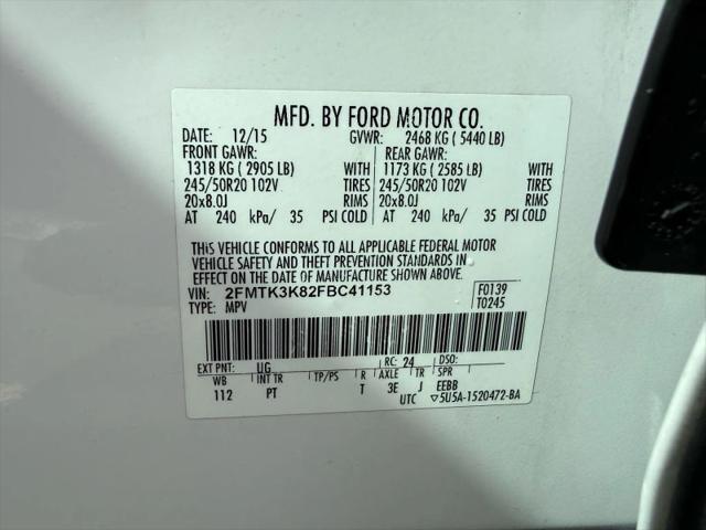 2015 Ford Edge Titanium