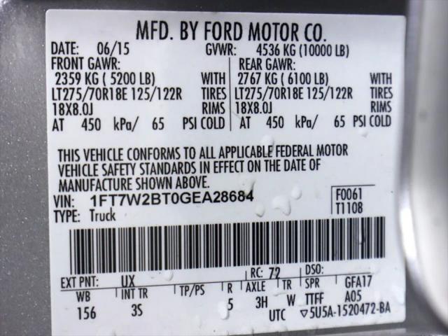 2016 Ford F-250 XLT