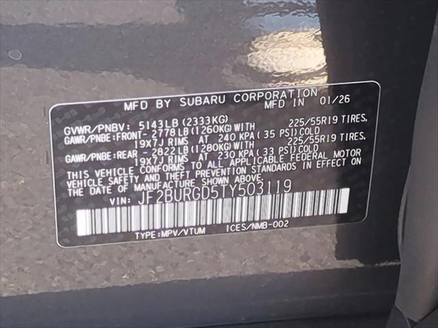 2026 Subaru Outback Limited XT