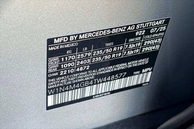 2026 Mercedes-Benz GLB GLB 250