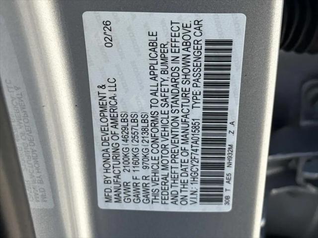 2026 Honda Accord Sedan Sport-L