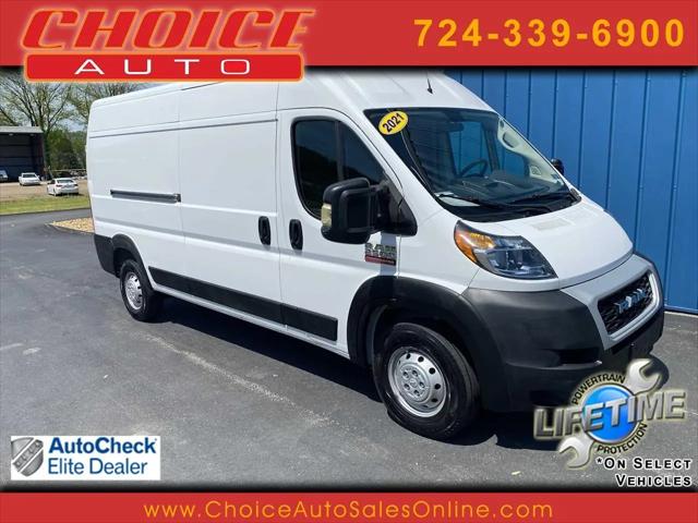 2021 Ram ProMaster 2500 Cargo Van High Roof 159" WB for sale in Murrysville, PA