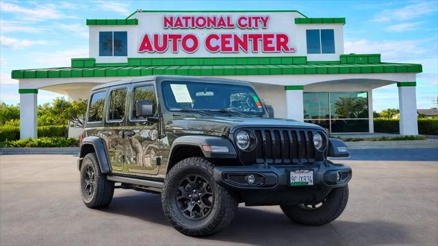 2022 Jeep Wrangler Unlimited Willys Sport 4x4 for sale in National City, CA