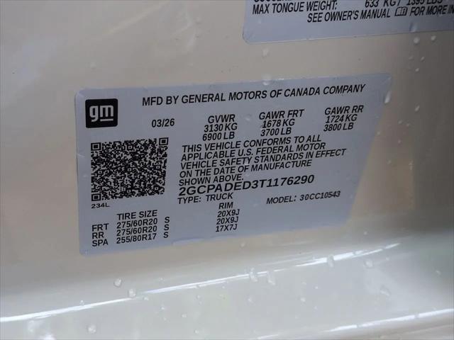 2026 Chevrolet Silverado 1500 2WD Crew Cab Short Bed RST