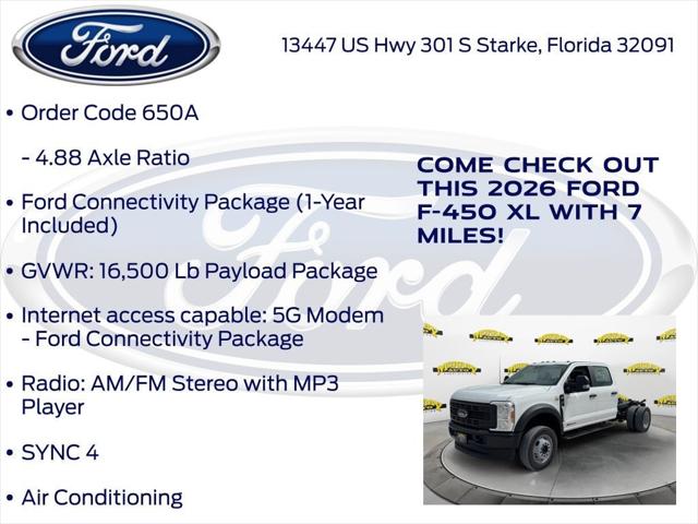 2026 Ford F-450 XL InTransit