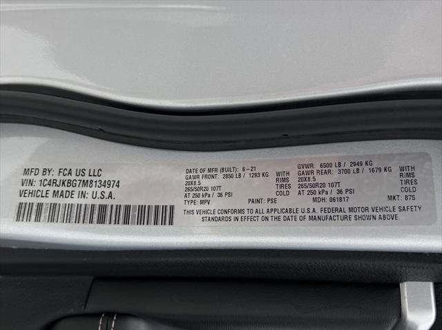 2021 Jeep Grand Cherokee Limited 4x4