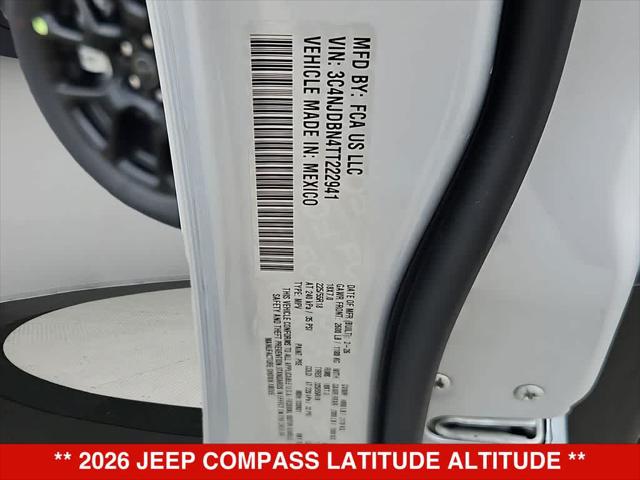 2026 Jeep Compass Latitude Altitude