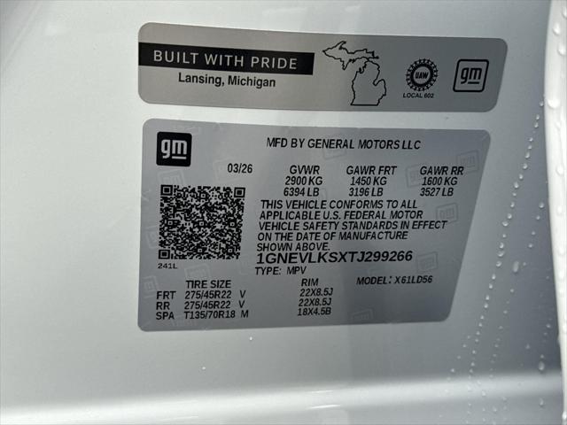 2026 Chevrolet Traverse AWD RS