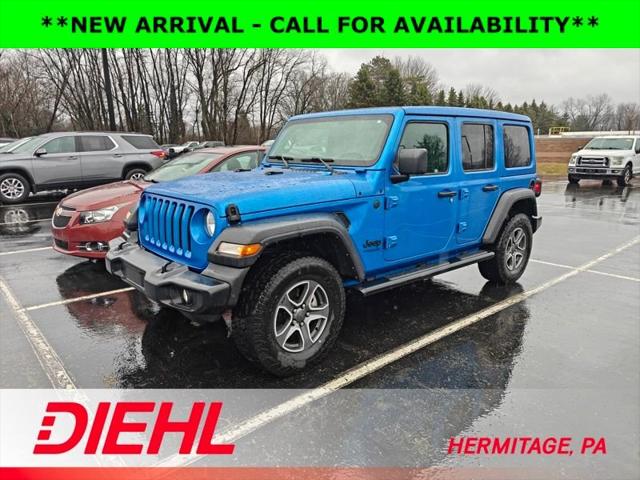 2022 Jeep Wrangler Unlimited Sport S 4x4 2022 Jeep Wrangler Unlimited Sport S 4x4