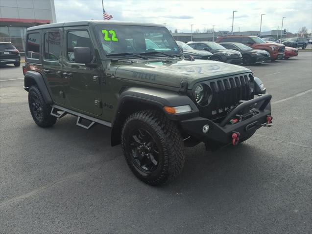 2022 Jeep Wrangler Unlimited Willys 4x4