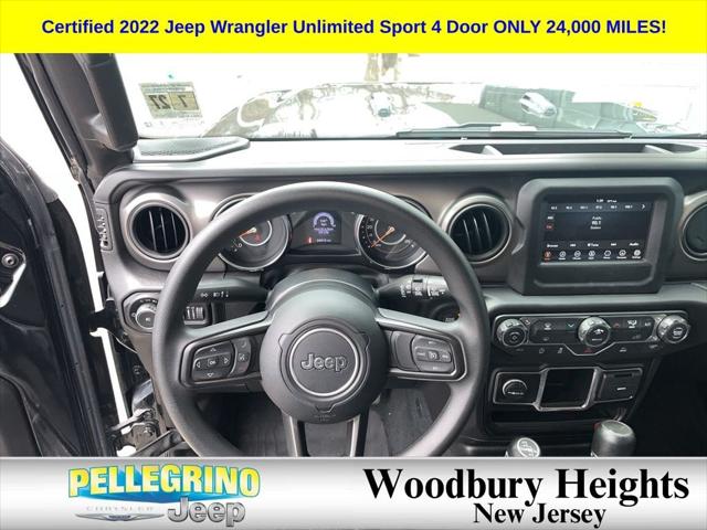 2022 Jeep Wrangler Unlimited Sport 4x4