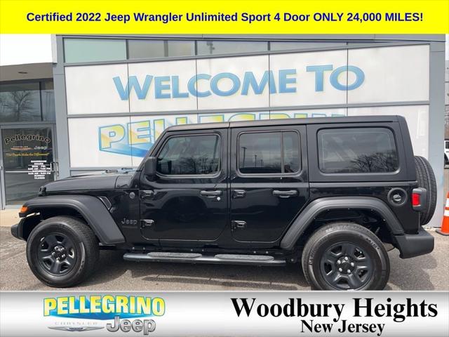 2022 Jeep Wrangler Unlimited Sport 4x4