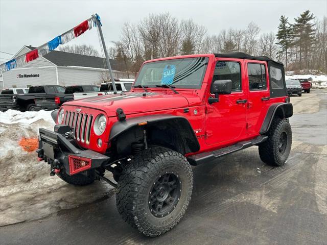 2017 Jeep Wrangler Unlimited Sahara 4x4 for sale in Exeter, NH