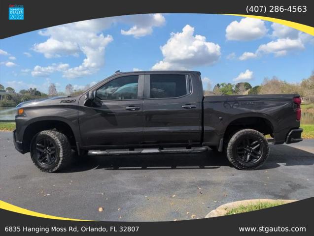 2021 Chevrolet Silverado 1500 4WD Crew Cab Short Bed Custom Trail Boss