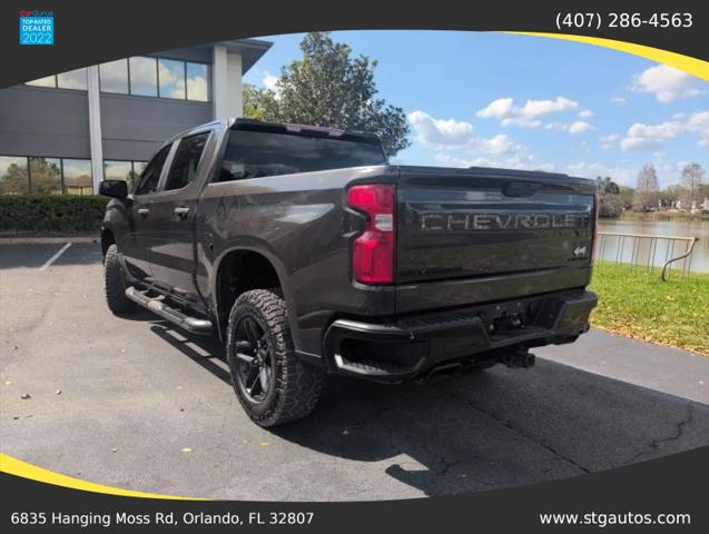 2021 Chevrolet Silverado 1500 4WD Crew Cab Short Bed Custom Trail Boss