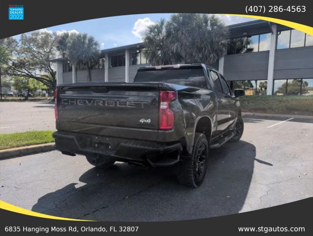 2021 Chevrolet Silverado 1500 4WD Crew Cab Short Bed Custom Trail Boss