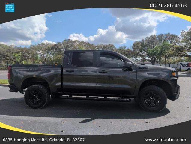 2021 Chevrolet Silverado 1500 4WD Crew Cab Short Bed Custom Trail Boss