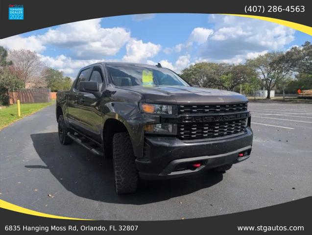 2021 Chevrolet Silverado 1500 4WD Crew Cab Short Bed Custom Trail Boss