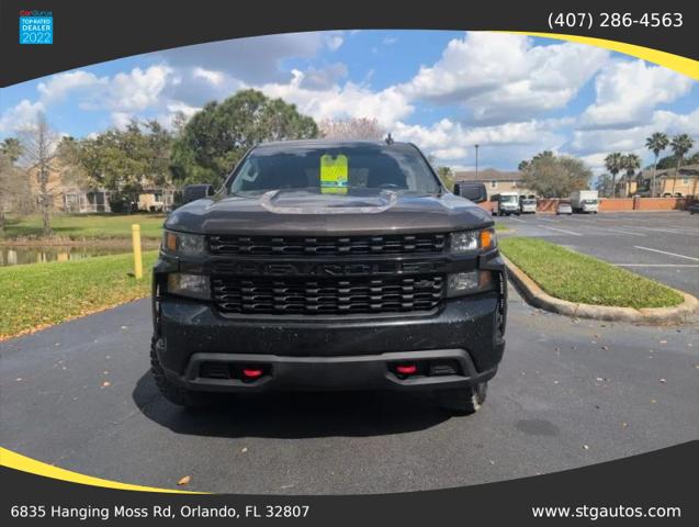 2021 Chevrolet Silverado 1500 4WD Crew Cab Short Bed Custom Trail Boss