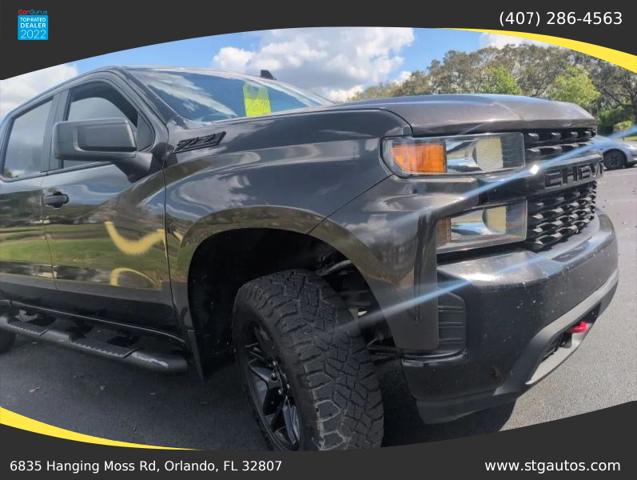2021 Chevrolet Silverado 1500 4WD Crew Cab Short Bed Custom Trail Boss