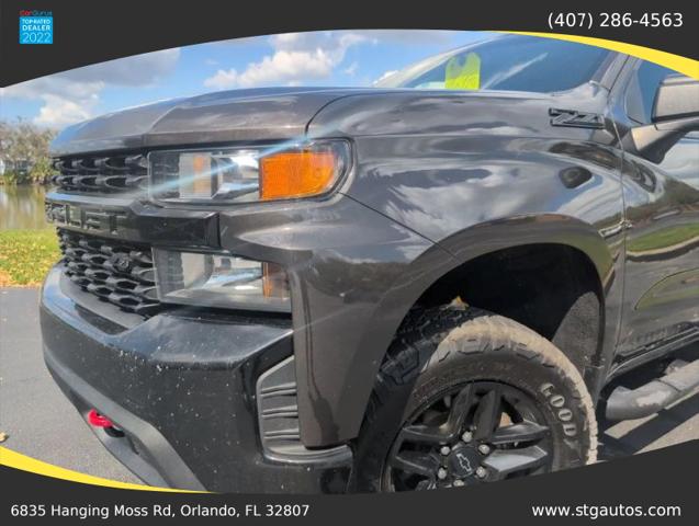 2021 Chevrolet Silverado 1500 4WD Crew Cab Short Bed Custom Trail Boss