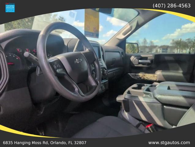 2021 Chevrolet Silverado 1500 4WD Crew Cab Short Bed Custom Trail Boss