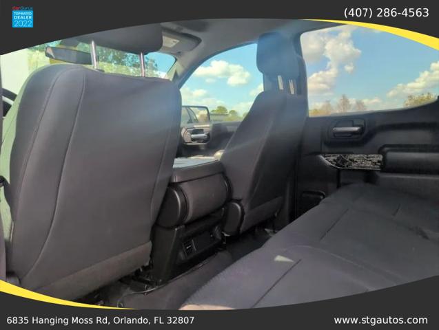 2021 Chevrolet Silverado 1500 4WD Crew Cab Short Bed Custom Trail Boss
