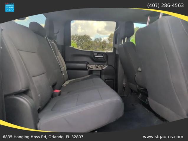 2021 Chevrolet Silverado 1500 4WD Crew Cab Short Bed Custom Trail Boss