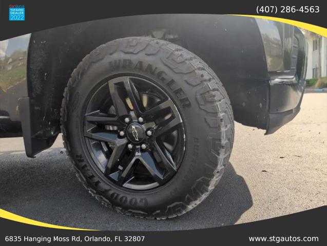 2021 Chevrolet Silverado 1500 4WD Crew Cab Short Bed Custom Trail Boss