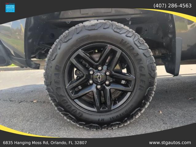 2021 Chevrolet Silverado 1500 4WD Crew Cab Short Bed Custom Trail Boss