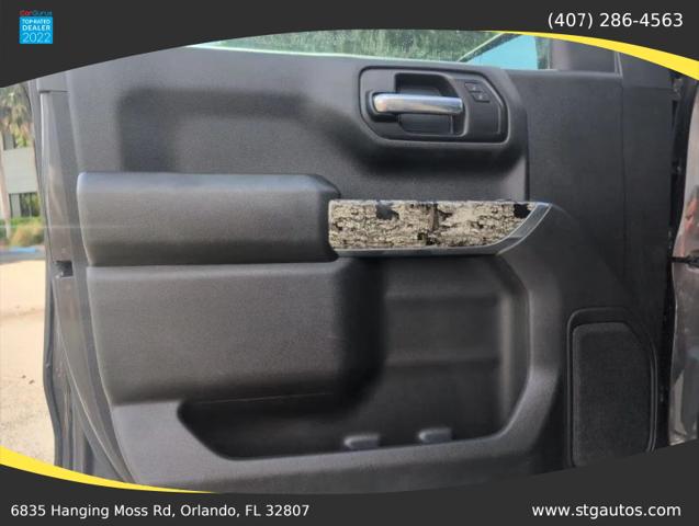 2021 Chevrolet Silverado 1500 4WD Crew Cab Short Bed Custom Trail Boss