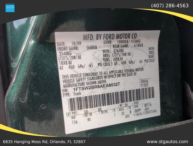 2010 Ford F-250 LARIAT