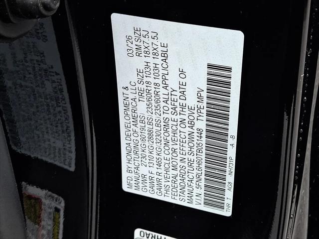 2026 Honda Odyssey EX-L