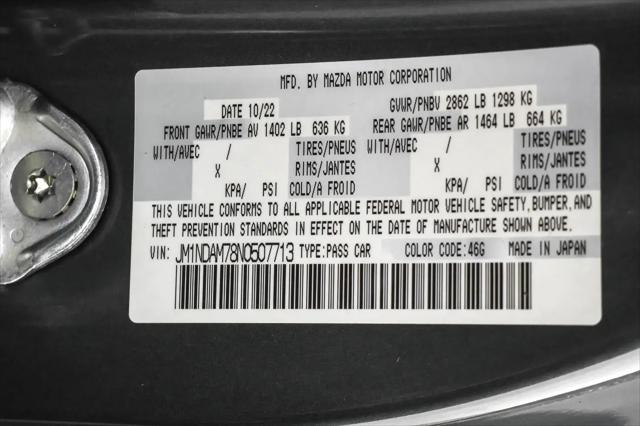 2022 Mazda MX-5 Miata RF Grand Touring