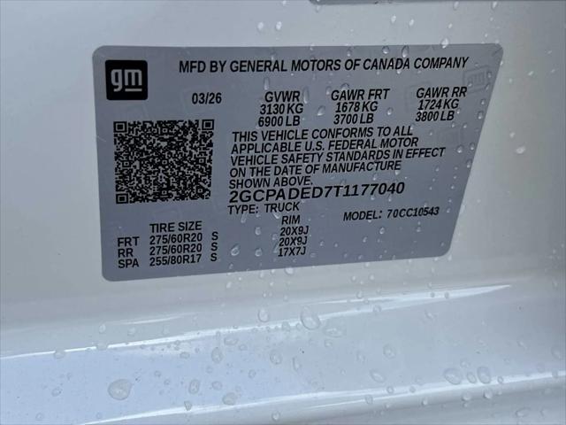 2026 Chevrolet Silverado 1500 2WD Crew Cab Short Bed RST