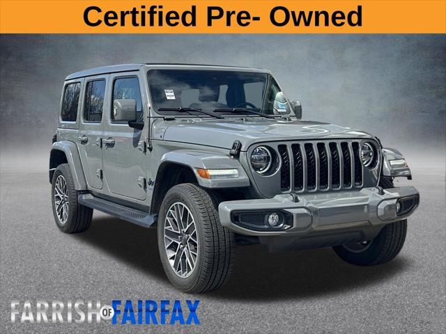 2022 Jeep Wrangler 4xe Unlimited High Altitude 4x4
