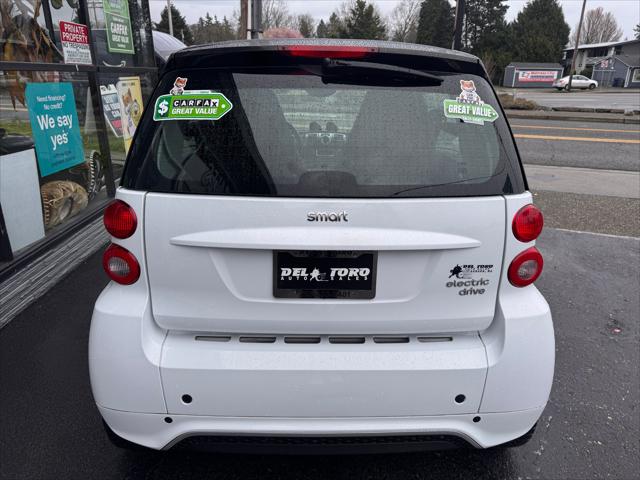 2016 smart fortwo electric drive passion
