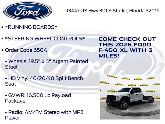 2026 Ford F-450 XL DRW 650A