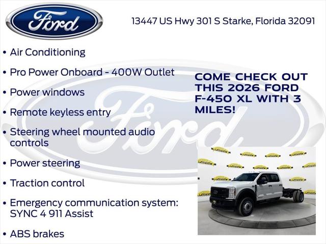 2026 Ford F-450 XL DRW 650A
