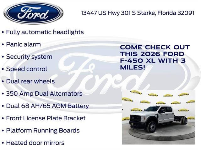2026 Ford F-450 XL DRW 650A