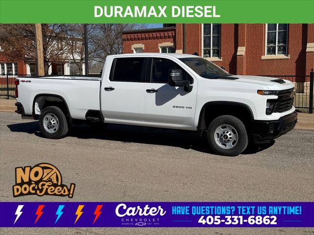 2026 Chevrolet Silverado 2500HD Crew Cab, Long Bed, WT, 4WD for sale in Okarche, OK