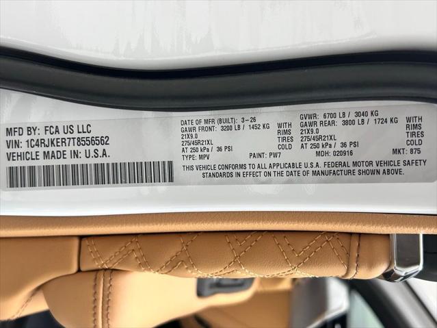 2026 Jeep Grand Cherokee L Summit 4x4