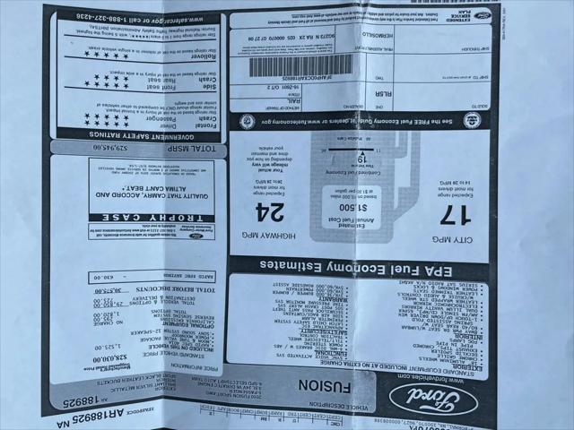 2010 Ford Fusion Sport