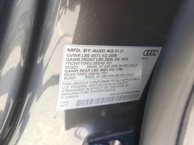 2021 Audi Q8 Prestige 55 TFSI quattro Tiptronic