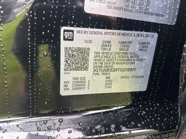2026 GMC Sierra 1500 Crew Cab, Short Bed, AT4, 4WD