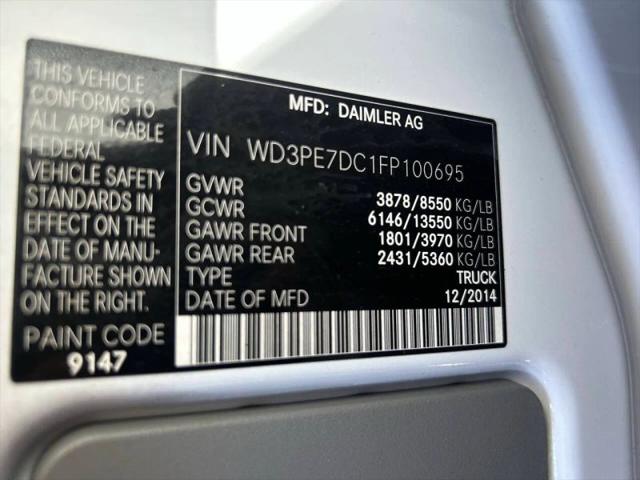 2015 Mercedes-Benz Sprinter 2500 Normal Roof